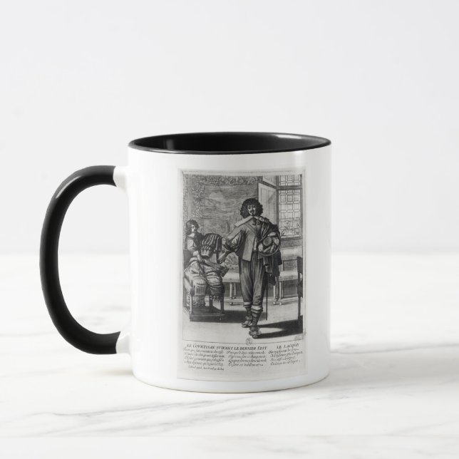 Taza Cortesano después del decreto real pasado (Izquierda)
