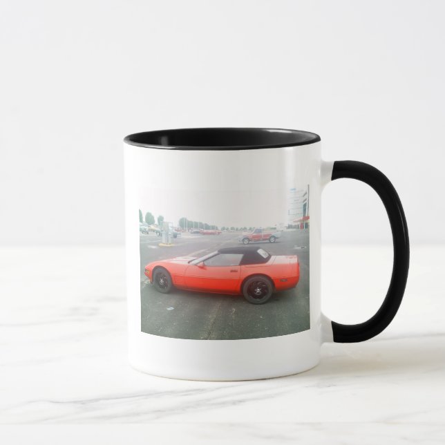 Taza Corvette convertible rojo (Derecha)
