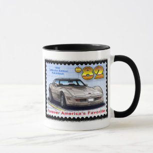 Taza Corvette de la edición especial 1982