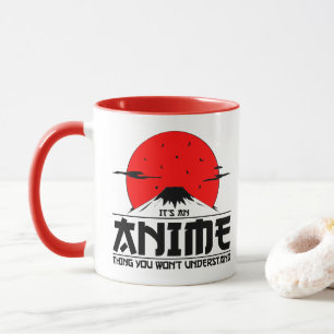 Taza Cosa de Anime que no entenderás Cool otaku kawaii