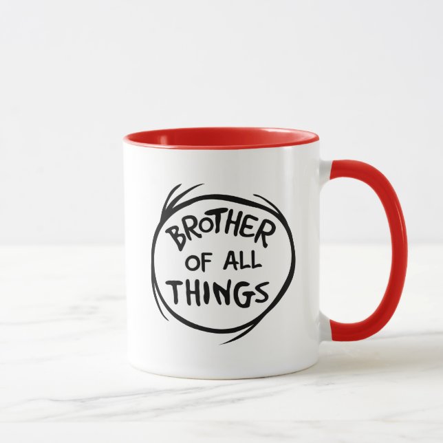 Taza Cosa una cosa dos - Hermano de todas las cosas (Derecha)