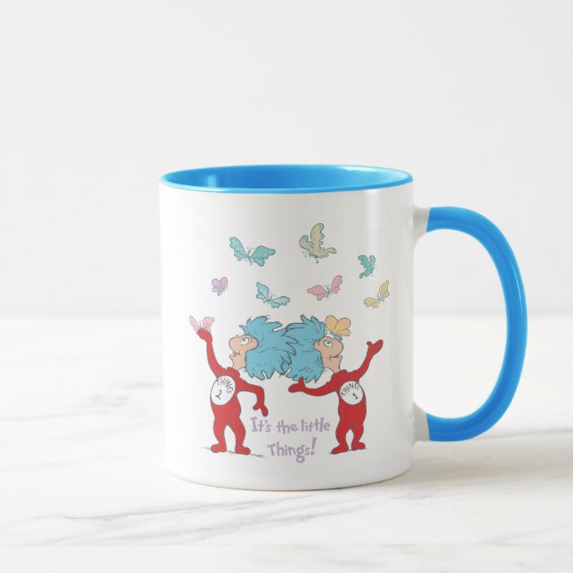 Taza ¡Cosa Uno Dos Es Las Cosas Pequeñas! (Derecha)
