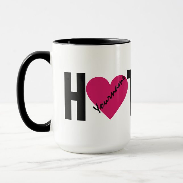 Taza "COSAS CALIENTES" personalizados (Izquierda)