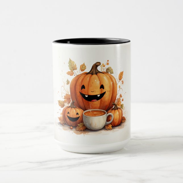 Taza Cosas Jack-O-Lanterns (Centro)