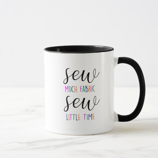 Taza coser mucha tela coser pequeñas costureras de tiem (Derecha)