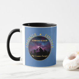 Taza Cosmic Mountain Calling