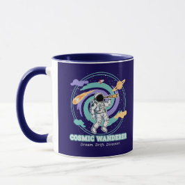 Taza Cosmic Wanderer Astronaut Telescop