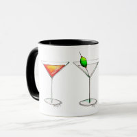 Cosmopolitan Martini Manhattan Cocktail Bebe Mug