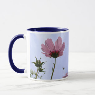 Taza Cosmos Flower Mug