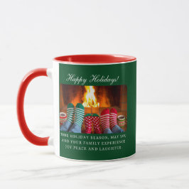 Taza "Cosmoso hogar" Personalizable Holiday Mug