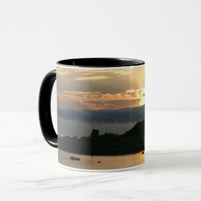 Taza Costa costa de California - puesta del sol de (Anverso izquierdo)