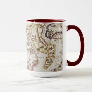Taza Costa de África y del río Gambia el   1622