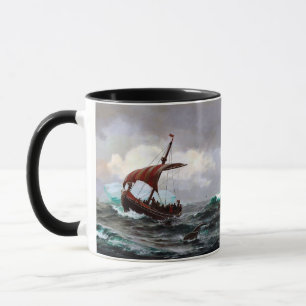 Taza Costa de Groenlandia en verano vikingo alrededor d