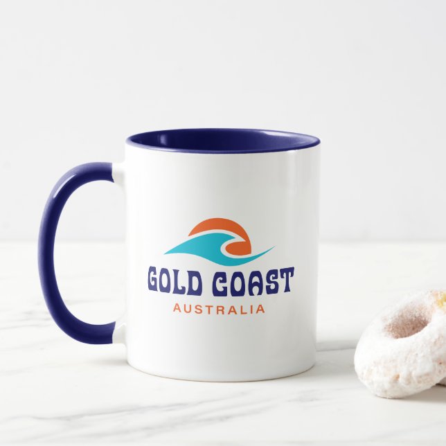Taza Costa de Oro Australia (Con donut)