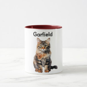 Taza Costum Cat Garfied Mug