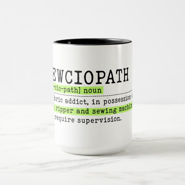Taza Costura Divertida  (Centro)