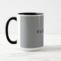 Cosy Sips Coffee Mug - Edición Gris