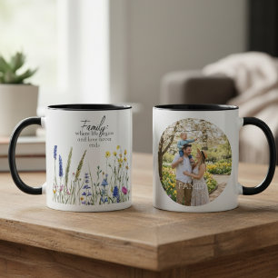Taza Cota de Flor Silvestre - Regalo Significativo para