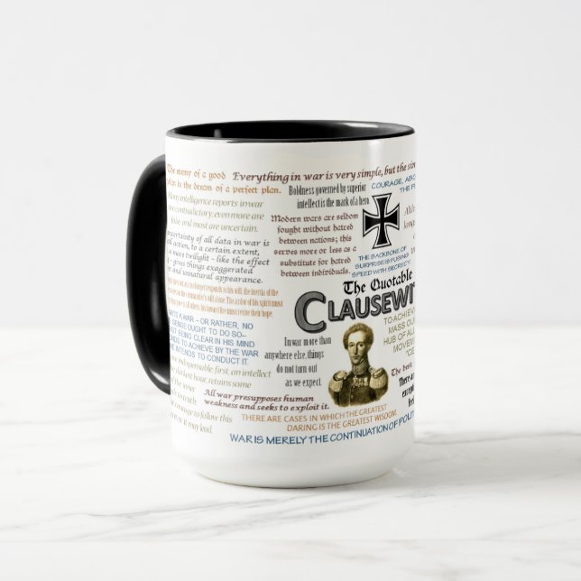 Taza cotizable de Clausewitz (Anverso izquierdo)