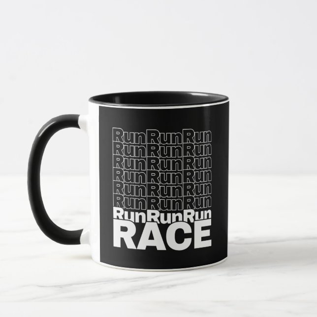 Taza Cotización Motivacional de Runner In-Training - Ca (Izquierda)
