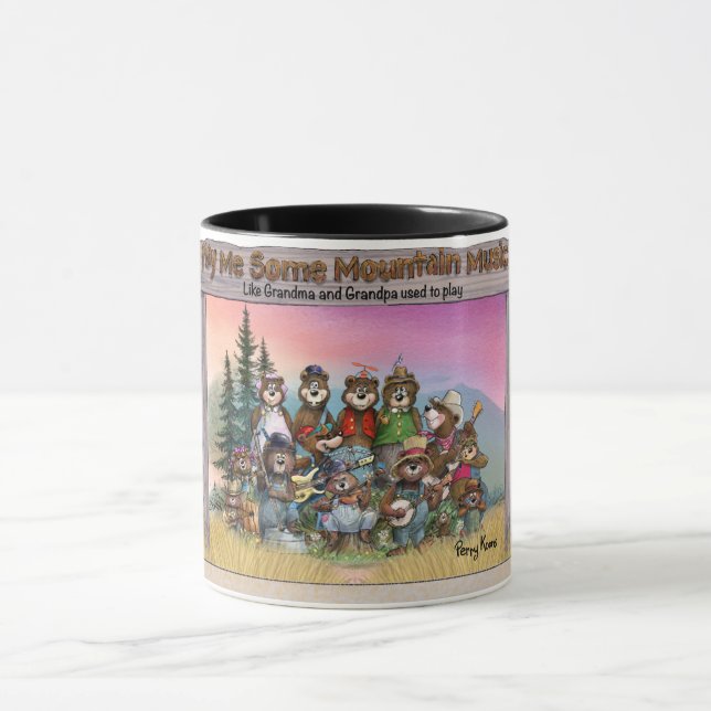 Taza Country Bear Mountain Music (Centro)