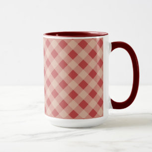 Taza Country Gingham Mug