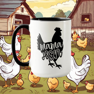 Taza Country Mama: arte de palabras
