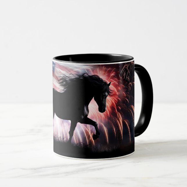 Taza Country Western Cowboy American (Anverso derecho)
