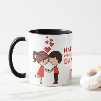Taza Couple mug, coffee mug for Valentine's Day gift