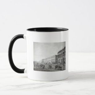 Taza Court del alcalde y el edificio de los escritores