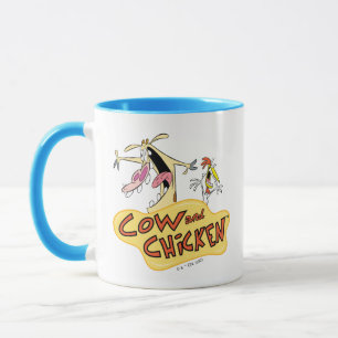 Taza Cow and Chicken Logo Graphic