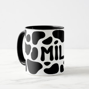 Taza Cow Spots Leche