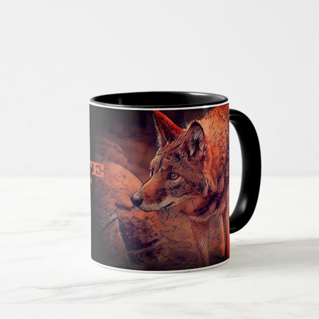 Taza Coyote [Combo Mug] (Anverso derecho)