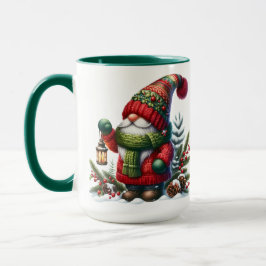 Taza Cozy Christmas Gnome Art – Festive Holiday