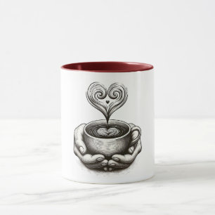 ☕ Taza Cozy Hands & Heart ☕