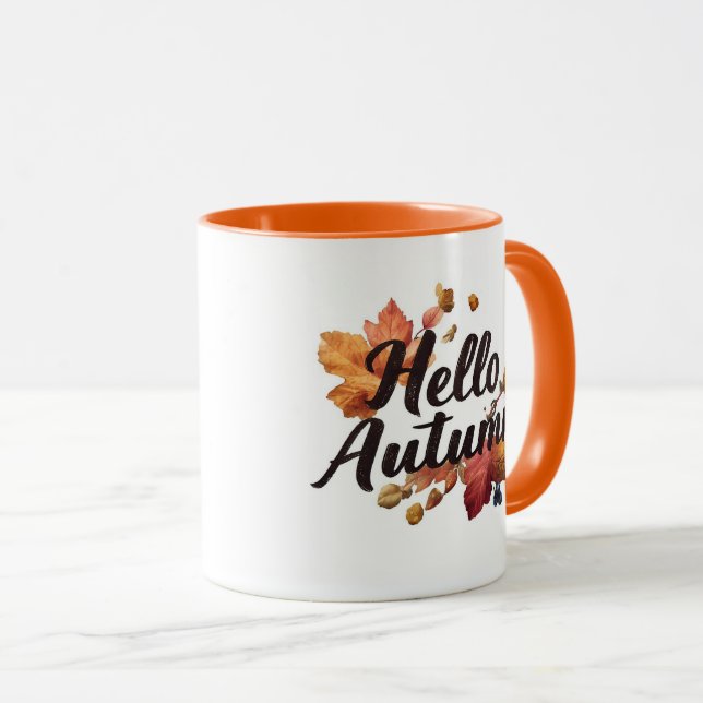 Taza Cozy Hello Autumn Vibes (Anverso derecho)