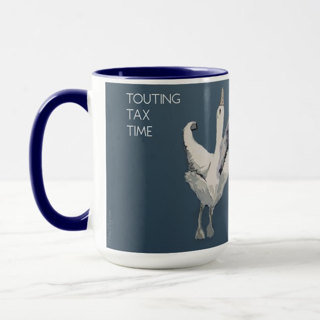 Taza CPA Touting Tax Mug Mug (Izquierda)