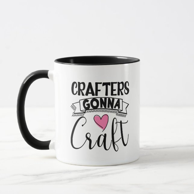 Taza Crafters Gonna Craft (Izquierda)
