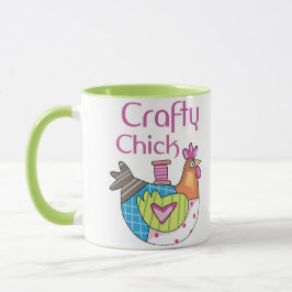 Taza Crafty Chick
