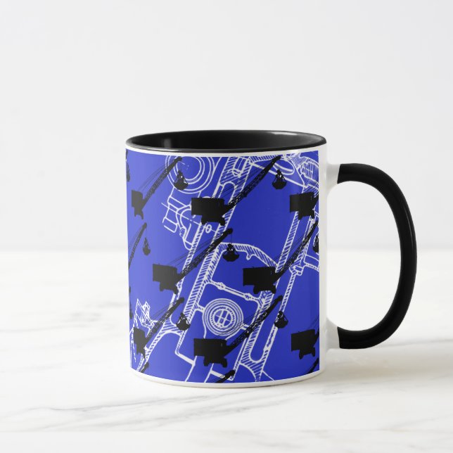 Taza Crana del Noroeste OPERACIÓN DE INGENIERÍA de arte (Derecha)