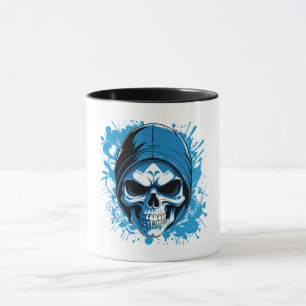 TAZA CRÁNEO AL ESTILO GRAFFITI