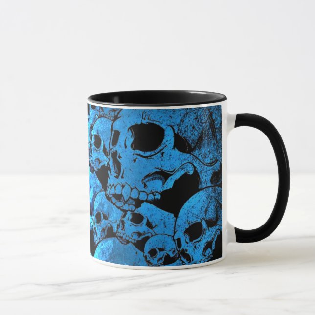 Taza cráneo brillante (Derecha)