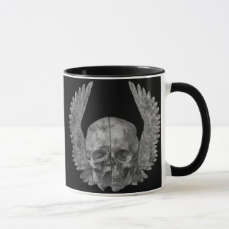 Taza Cráneo con alas