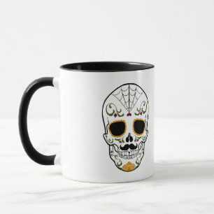 Taza Cráneo de azúcar de personalizable