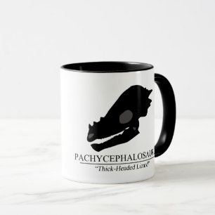 Taza Cráneo de Pachycephalosaurus