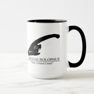 Taza Cráneo de Parasaurolophus