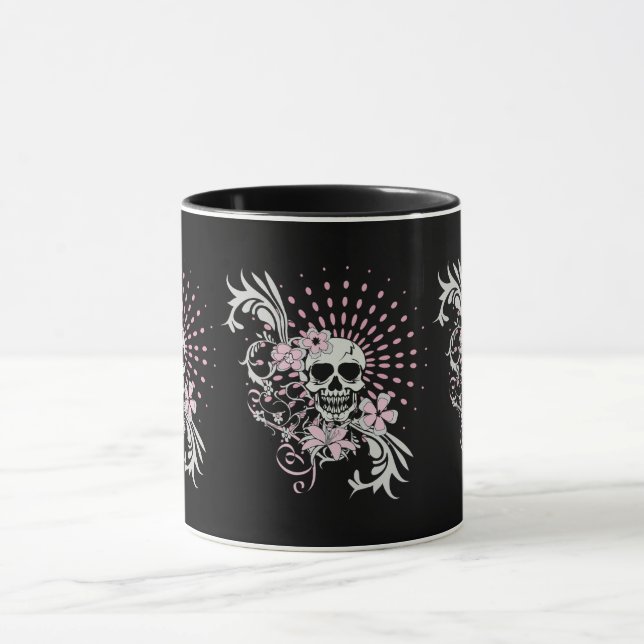 Taza Cráneo de Vintage (Centro)