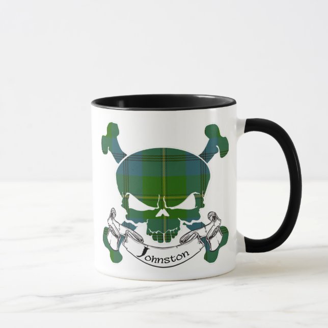 Taza Cráneo del tartán de Johnston (Derecha)