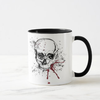 Taza Cráneo y sangre