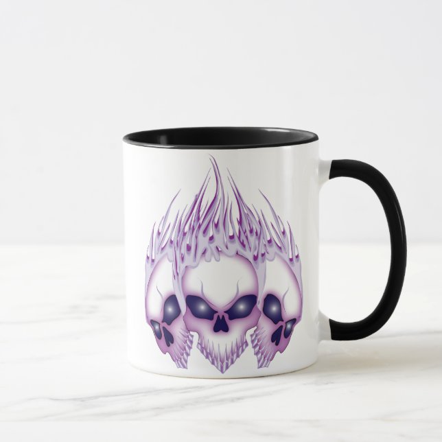 Taza Cránulos púrpuras que se inflaman (Derecha)